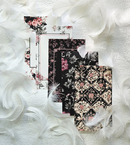 [Jane&Jace] Blackpink Flower Back Paper