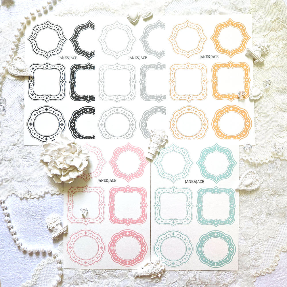 [Jane&Jace] Pretty Twincle Frame Paper