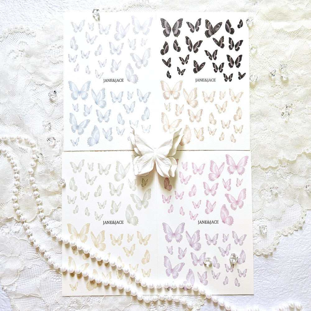 [Jane&Jace] Pearl Butterfly Paper