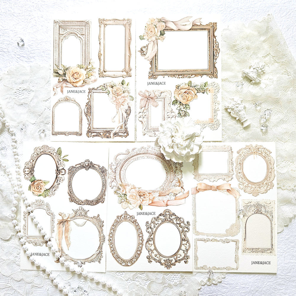 [Jane&Jace] Veil Wedding Frame Paper