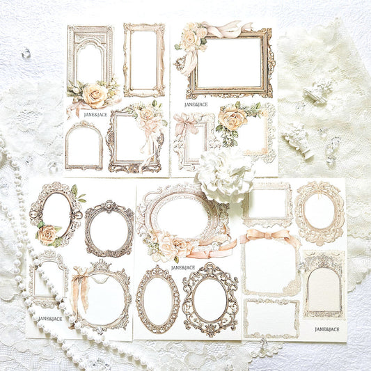 [Jane&Jace] Veil Wedding Frame Paper