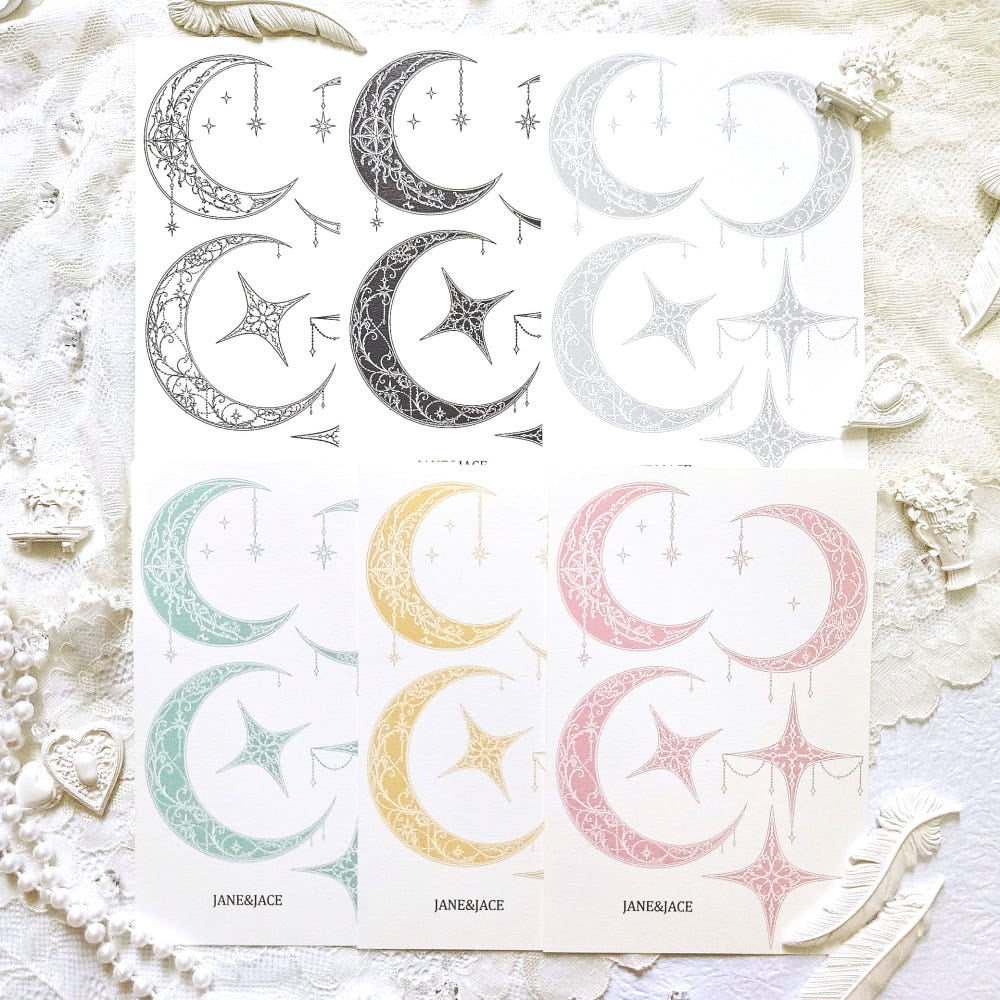 [Jane&Jace] Antique Line Moon Dreaam Paper