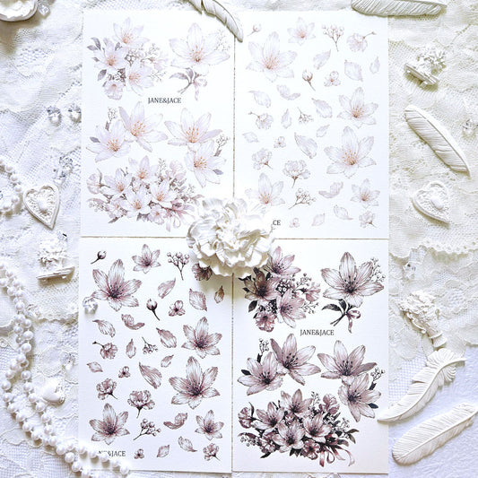 [Jane&Jace] Flying Flower Paper