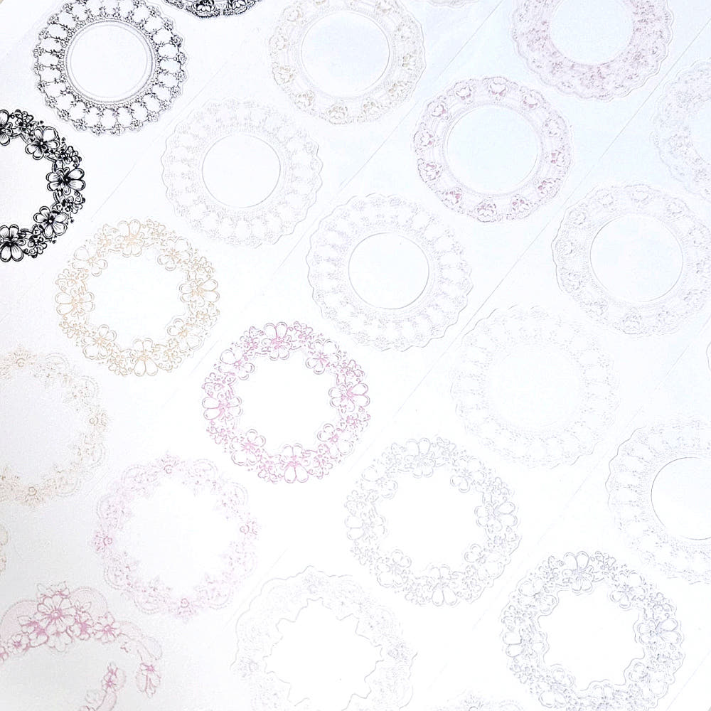 [Jane&Jace] Gentique Lase Frame PET Masking Tape