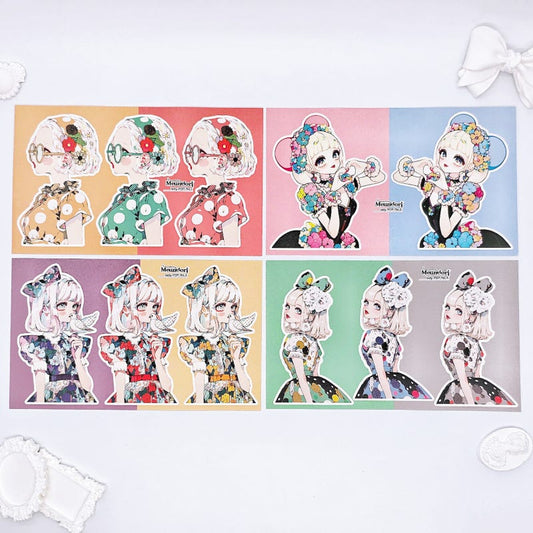 [DOA SHOP]  Pop Lady Sticker