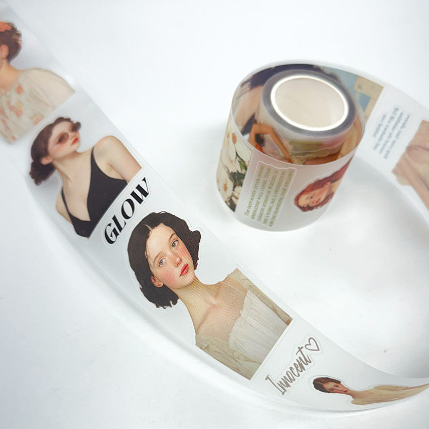 [Ann's NOTE] Spring Girls PET Masking Tape 5M