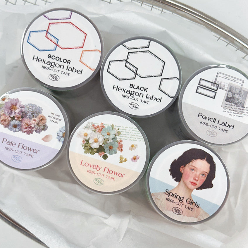 [Ann's NOTE]  Masking Tape 6styles Set （ノートおまけ付き）