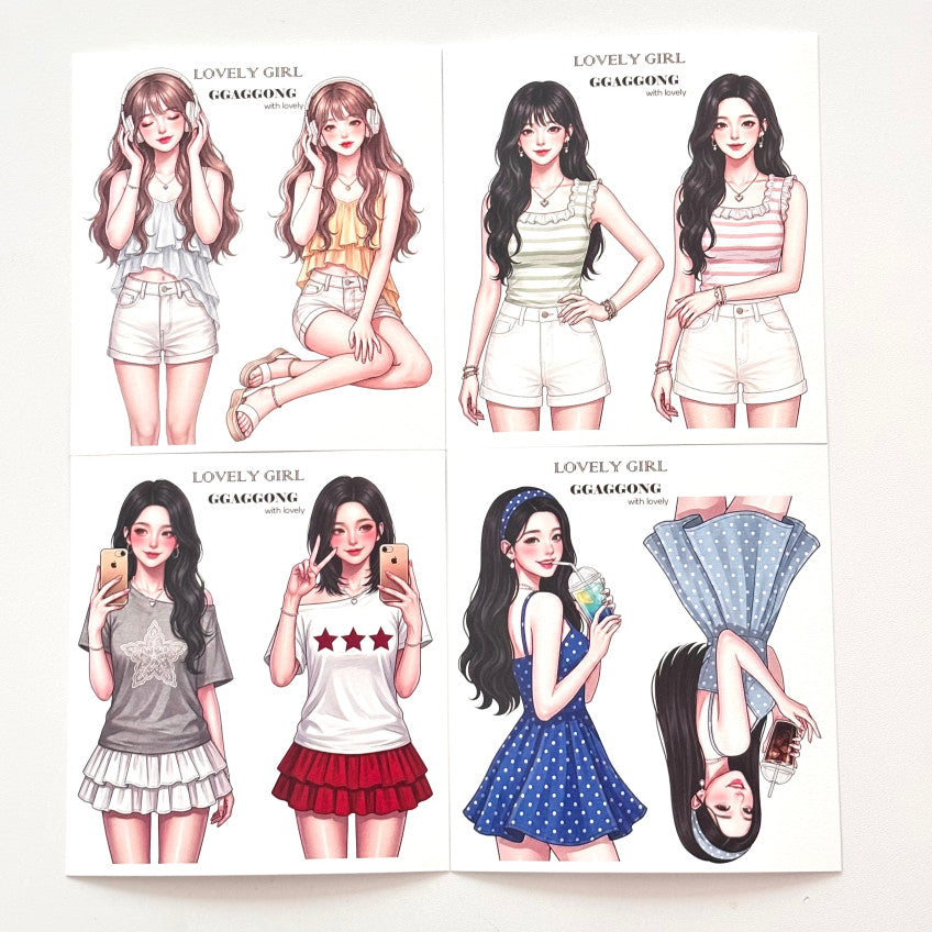 [GGAGGONG] Lovely Girls 2 特殊紙