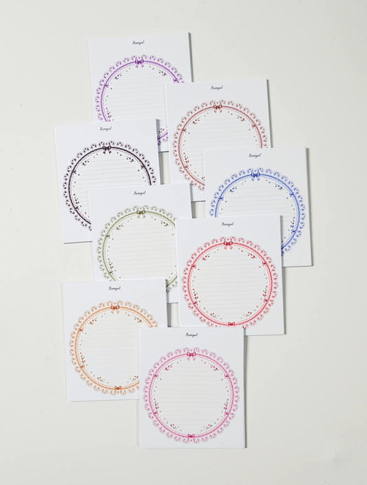 [BUMYUL] 56. Lace Frame Notes