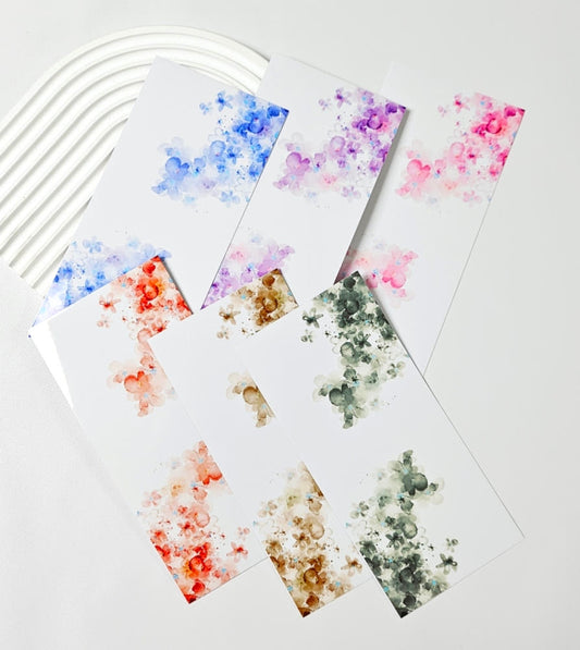 [BUMYUL] 12. Watercolor Floral Corner Backgrounds