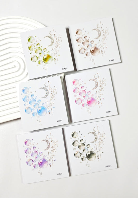 [BUMYUL] 6. Moonlight Bubbles PET Sticker