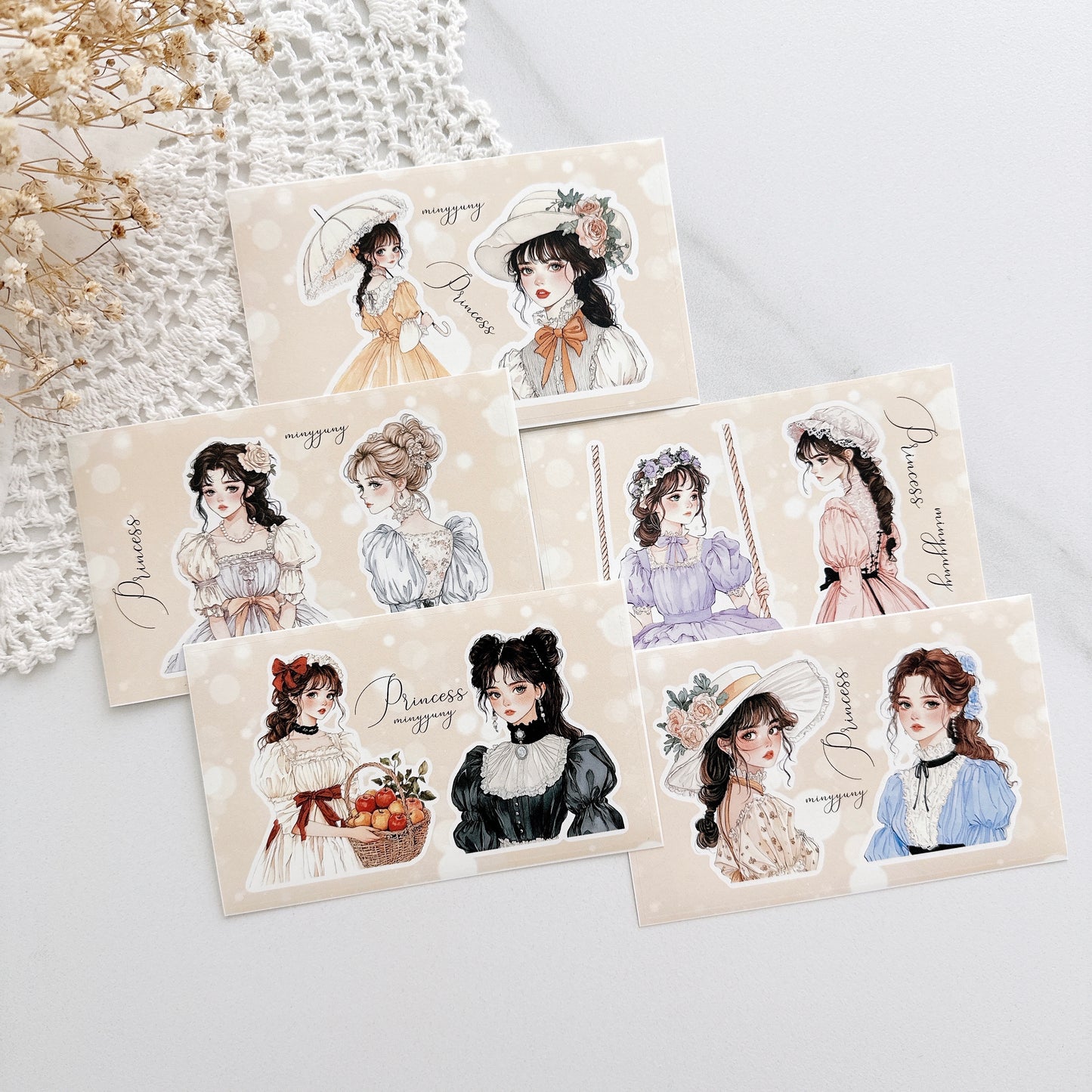 [MINYYUNY]  Princess Sticker