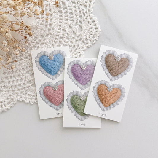 [MYNYYUNY] Heart Knit Color