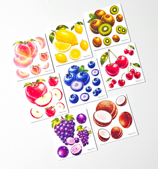 [BUMYUL] 76 きらめくフルーツのかけら sticker