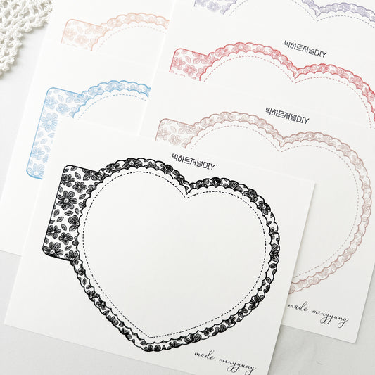 [MINYYUNY]  Big Heart Note DIY
