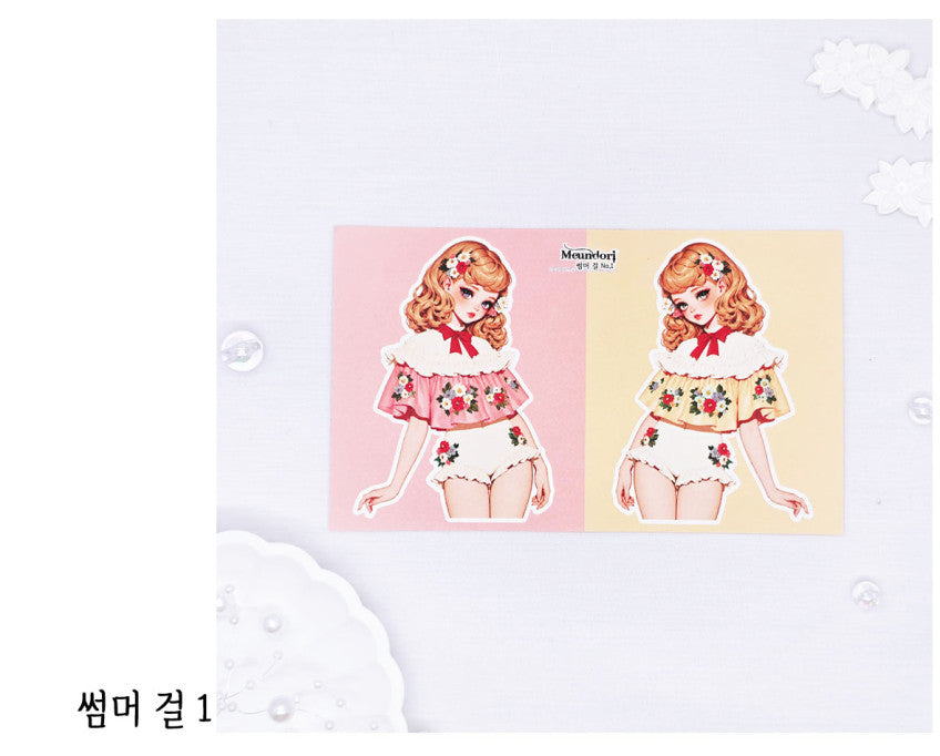 [DOA SHOP]  06-10. Summer girl  sticker