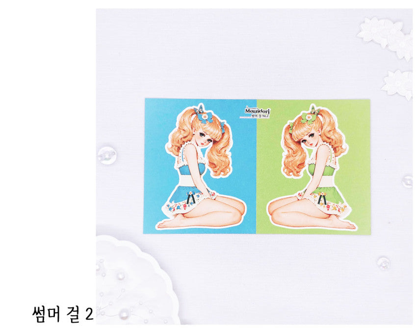 [DOA SHOP]  06-10. Summer girl  sticker