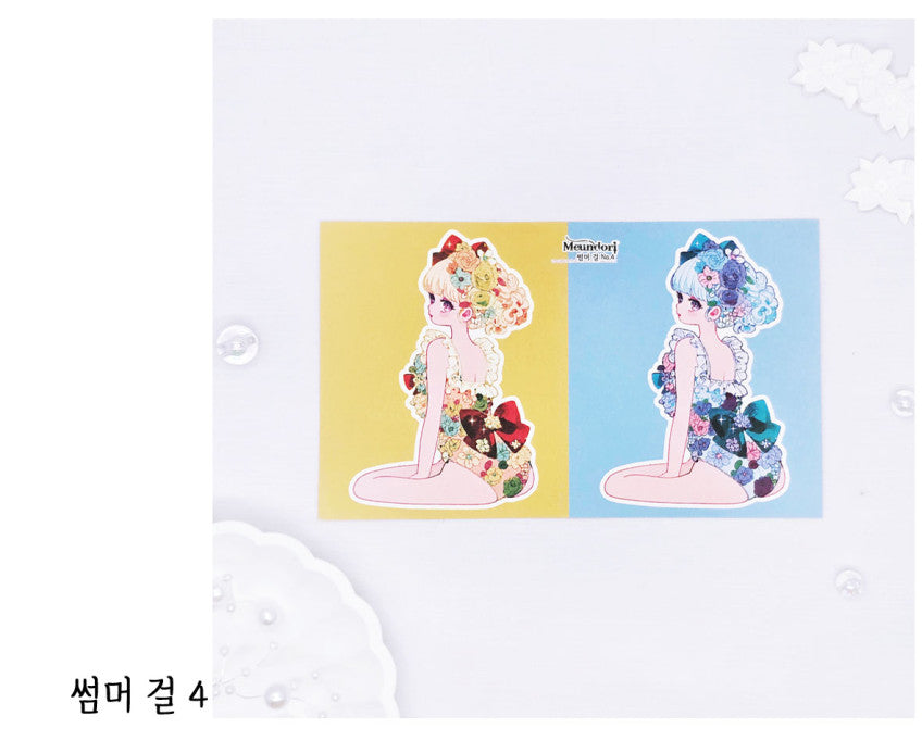 [DOA SHOP]  06-10. Summer girl  sticker