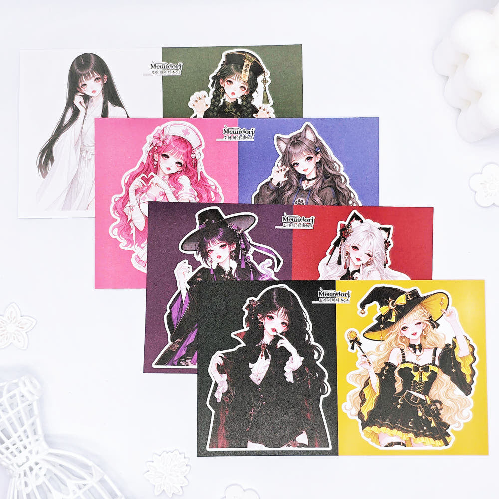 [DOA SHOP]  27-30 Horror Lady Sticker