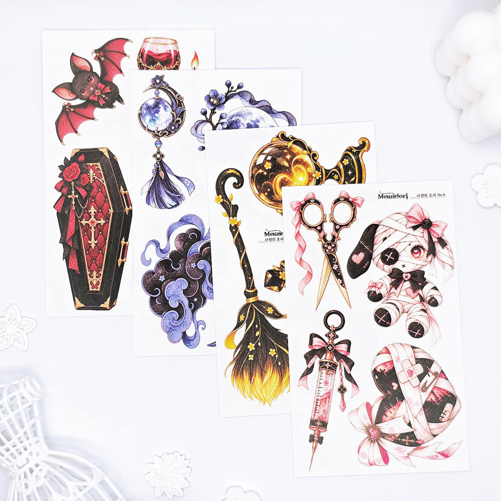 [DOA SHOP]  35-38. Western horror sticker