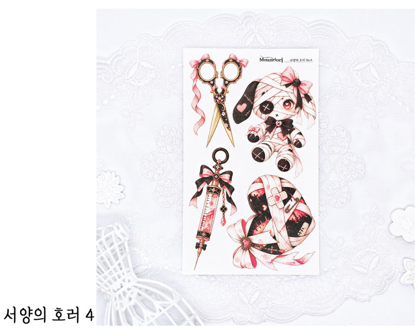 [DOA SHOP]  35-38. Western horror sticker