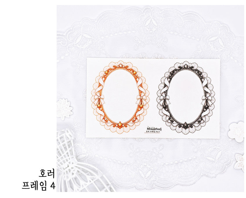 [DOA SHOP]  39-42. Horror frame sticker