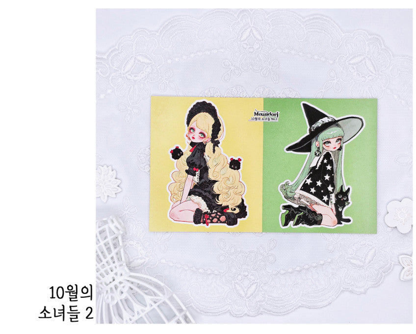 [DOA SHOP]  47-50. October Girl Sticker