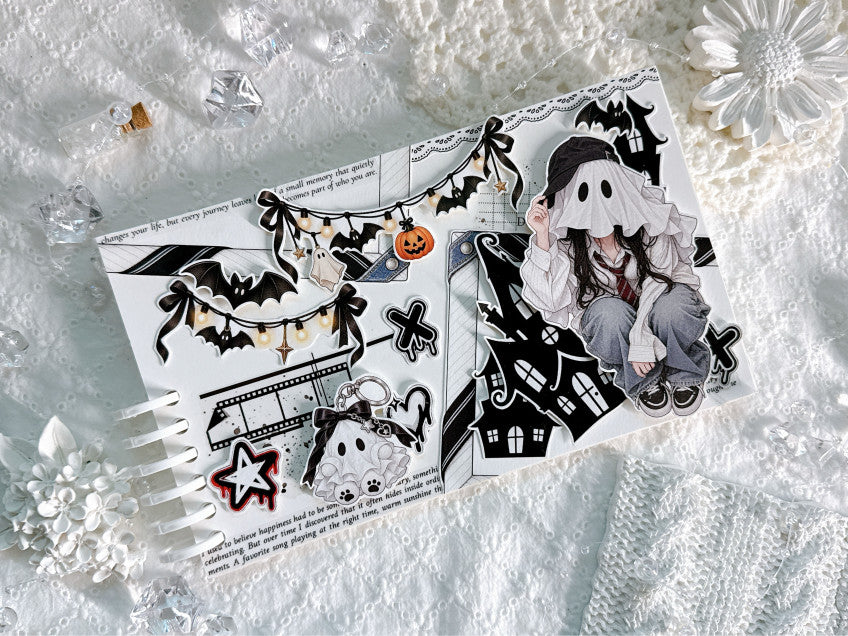 [Mellow Note] 22. 10月 Mellow Package Ghost Street Denim 手帳デコセット