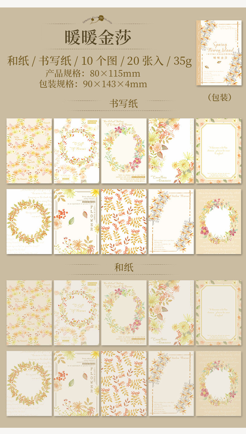 Spring Flower Is Land
