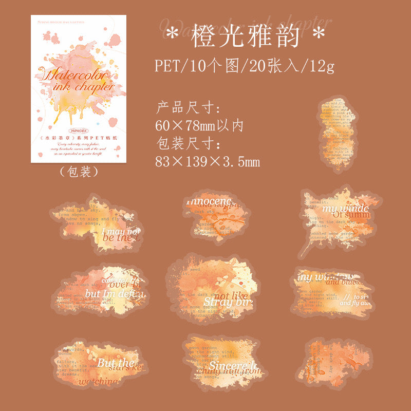 Ink PET Sticker