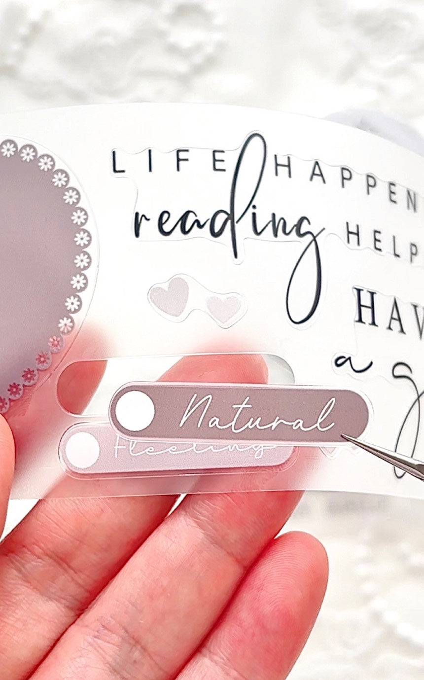 [GGAGGONG] Lettering & Deco PET Tape