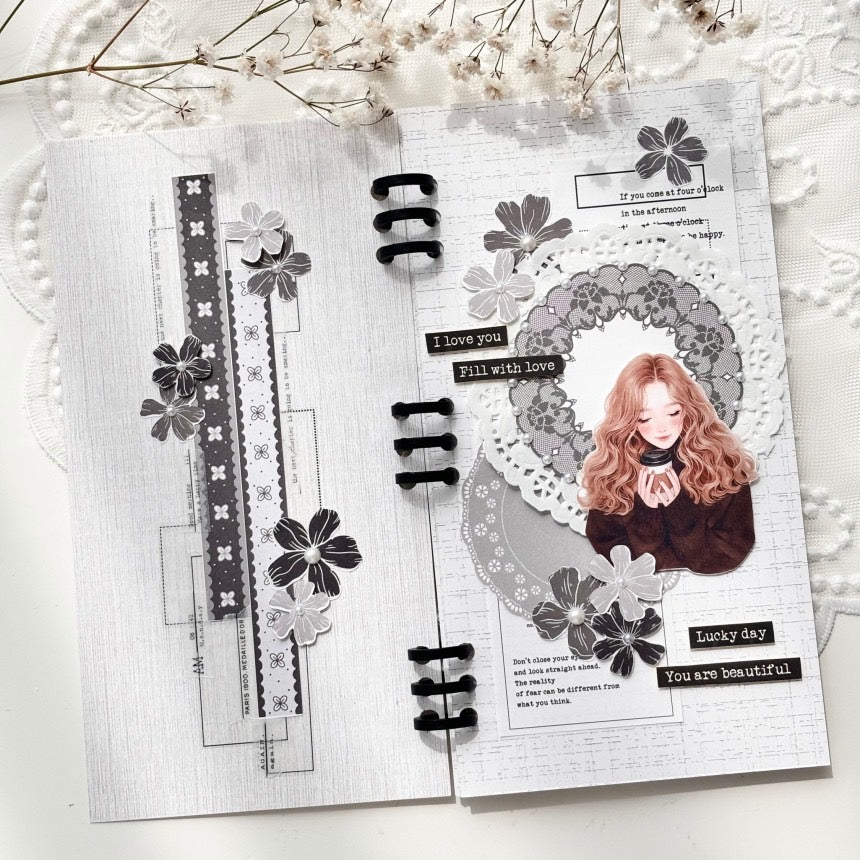 [GGAGGONG] Circle Doily Memo