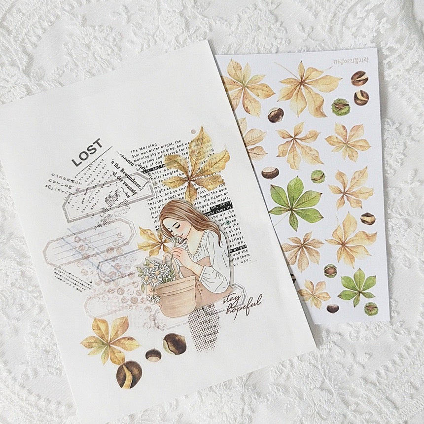 [GGAGGONG] Vintage Label Memo