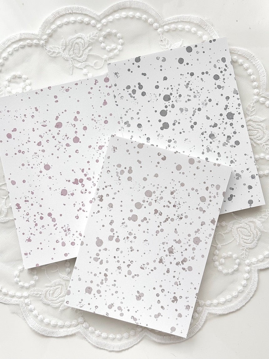 [GGAGGONG] Sprashed Ink Paper