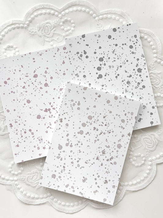 [GGAGGONG] Sprashed Ink Paper