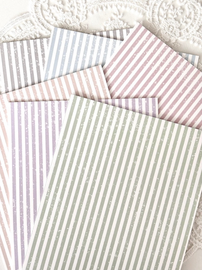 [GGAGGONG] Stripe A5 Paper