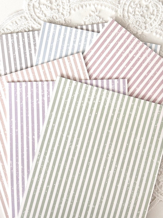 [GGAGGONG] Stripe A5 Paper