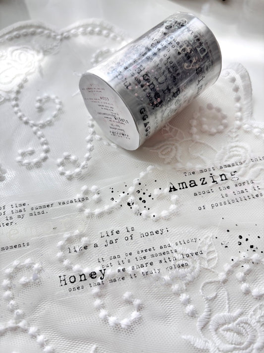 [GGAGGONG] Shadow Lettering PET Tape
