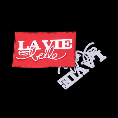 [ダイカット] La Vie Est Belle
